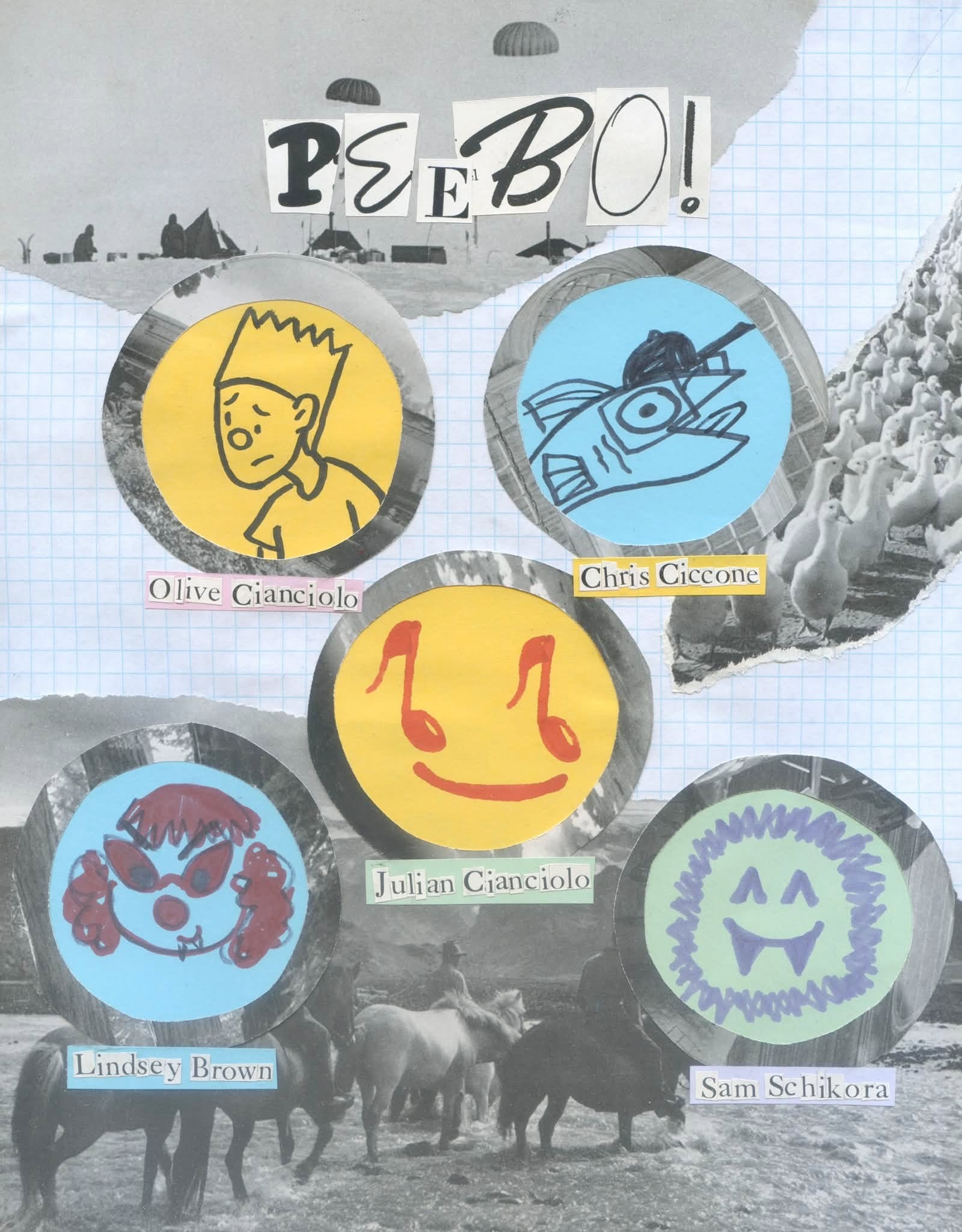 Peebo cast artwork
